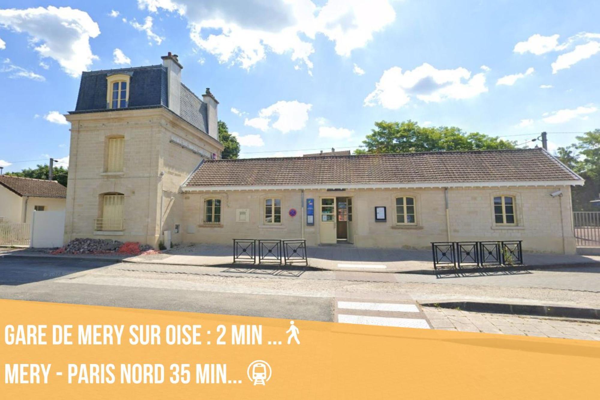 Appartement Appt T3, 65 M2 Proche De Paris à Méry-sur-Oise Extérieur photo
